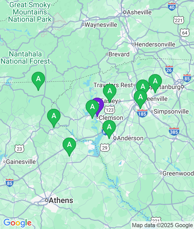 Clemson Available Airport Options